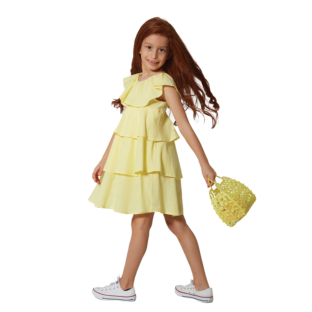 Tulip Trendy Ruffled Dress