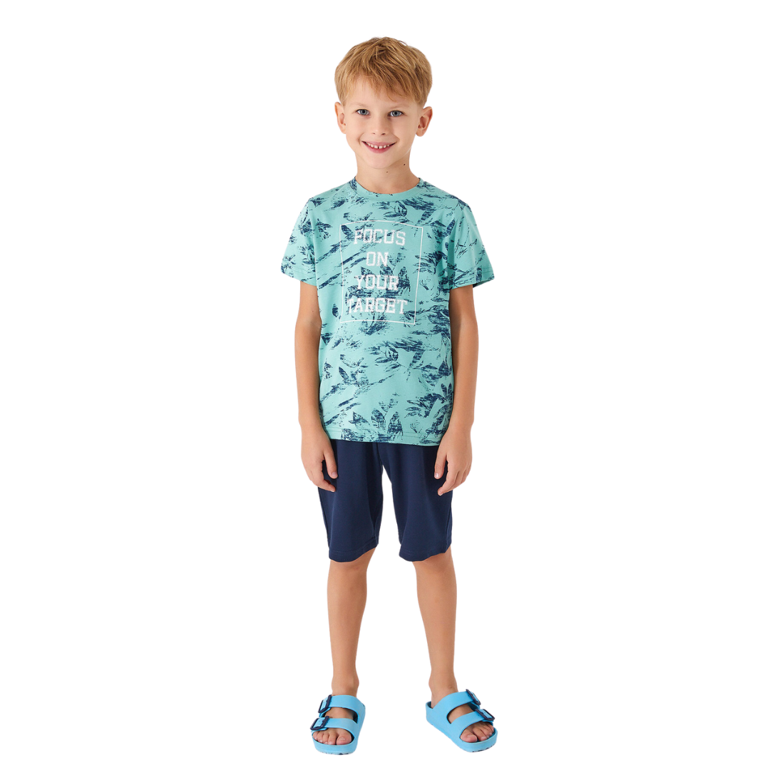 Focus On Target Aqua Comfy Set