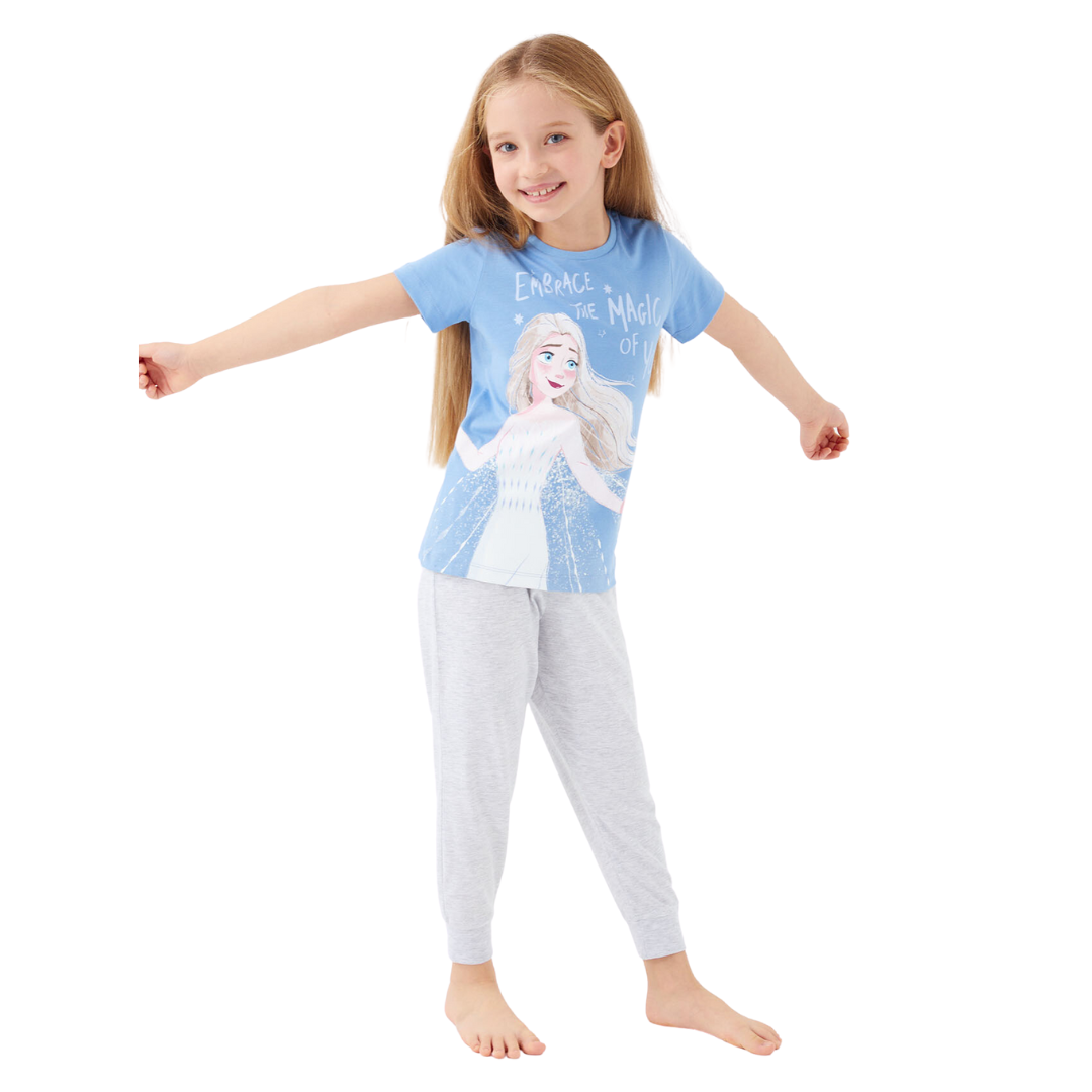 Frozen Elsa Blue Pajama Set