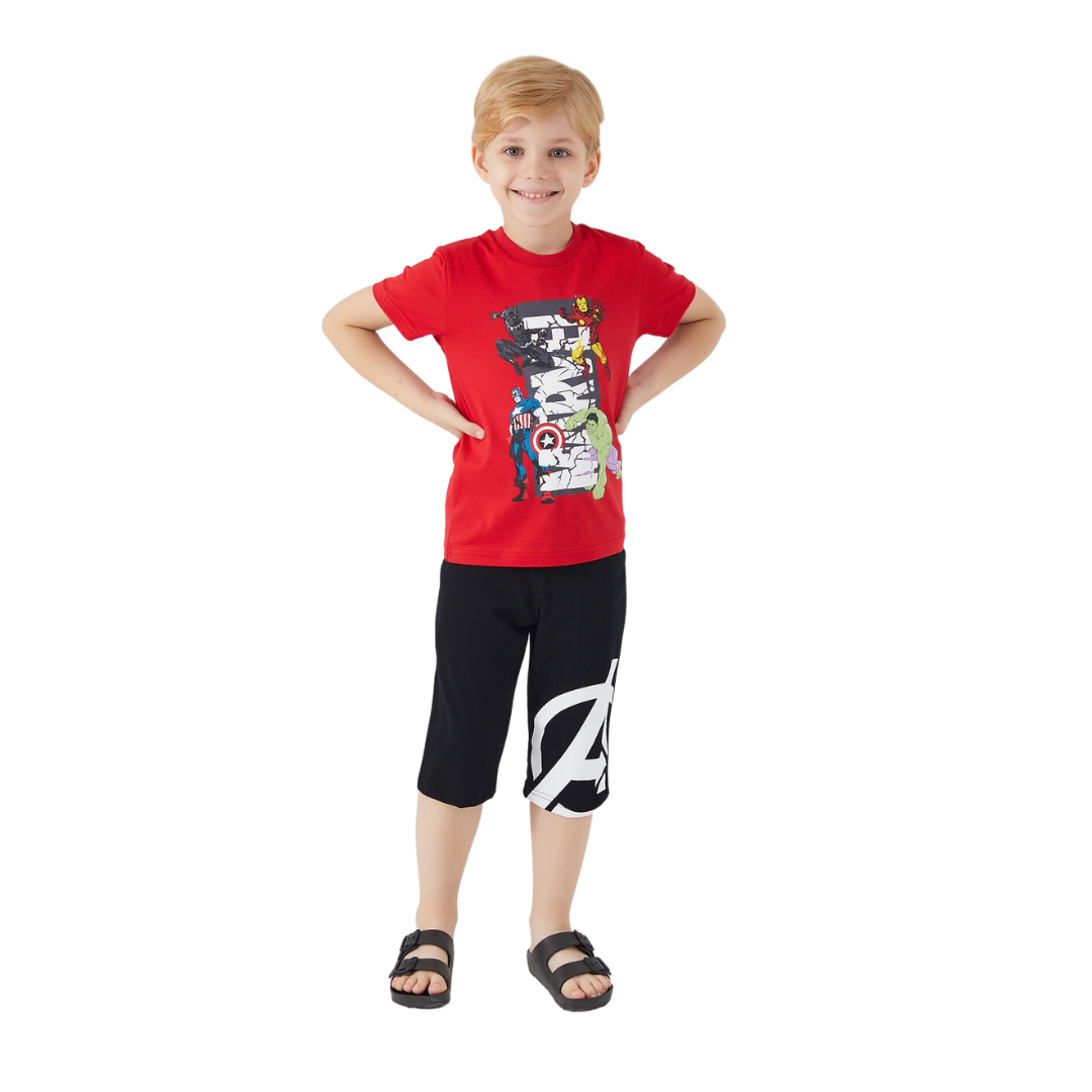 Marvel Comics Red Comfy Set