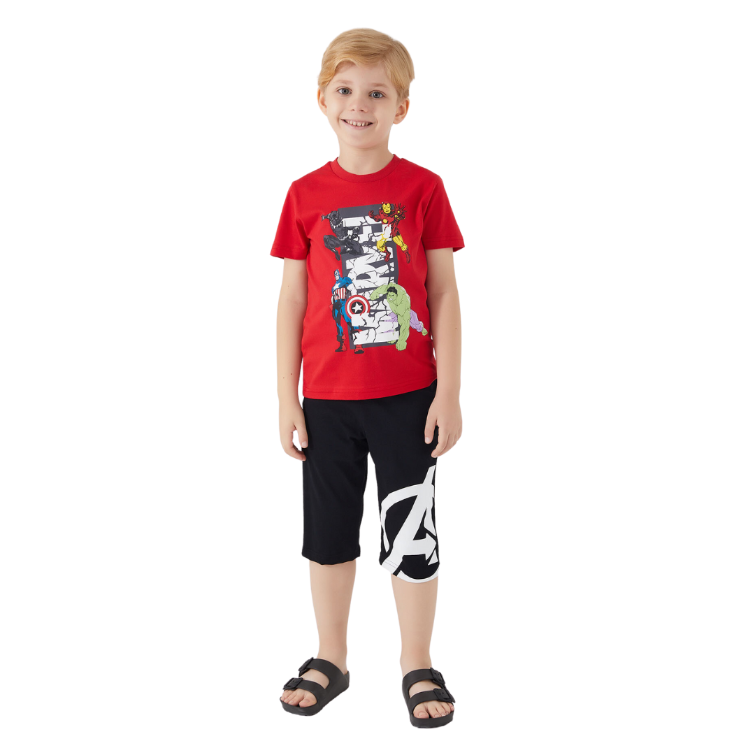 Marvel Comics Red Comfy Set