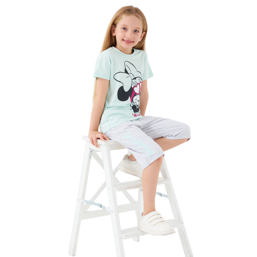 Minnie Mouse Mint Pajama Set