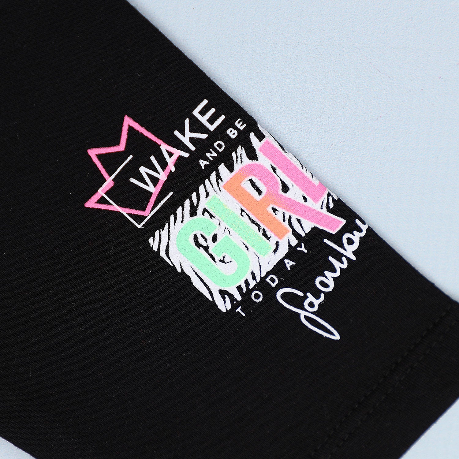 3 Pcs Girls Cotton Tracksuit - 3 Pcs Girls Cotton Tracksuit - 2-3 Years - Wanex - Melymod