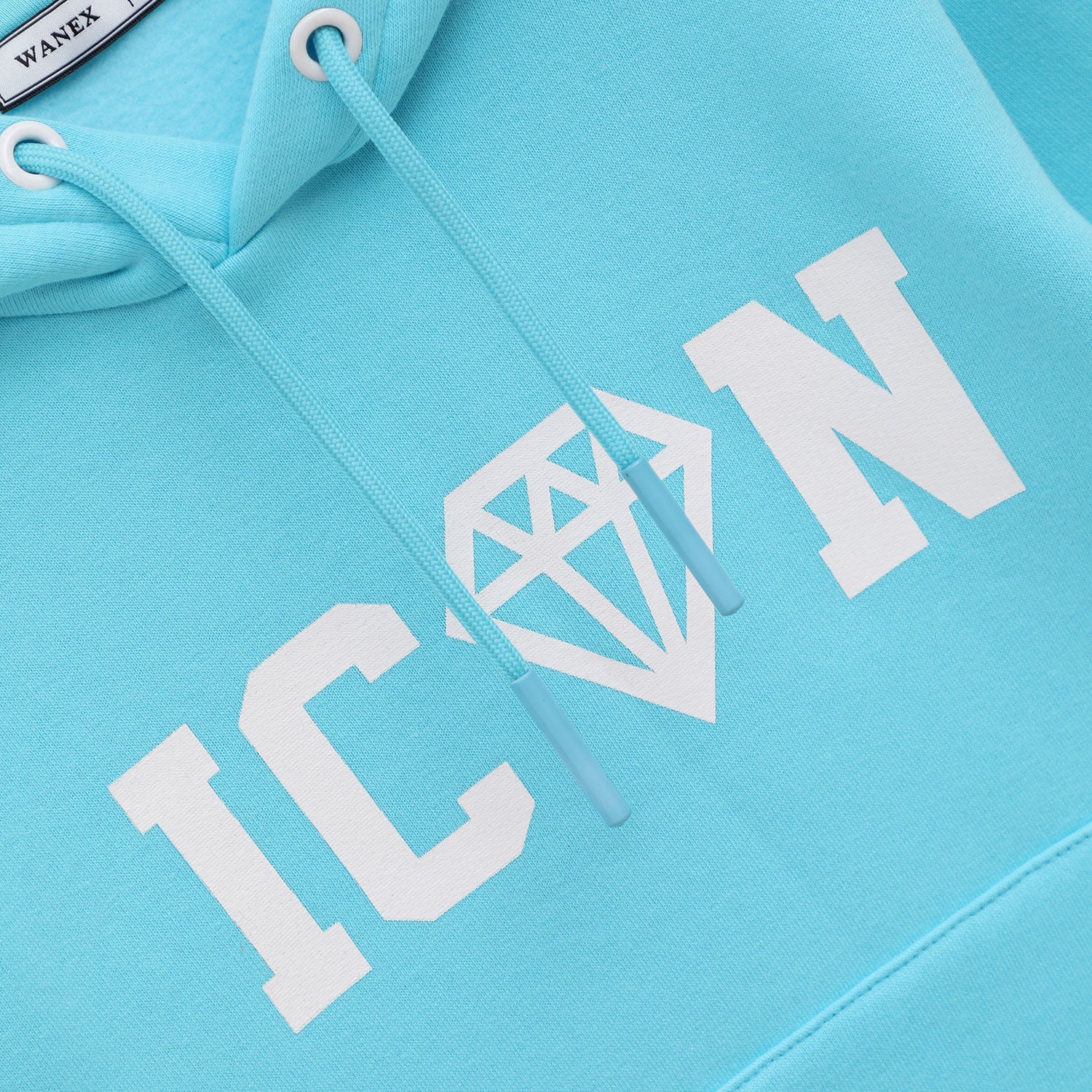 Aqua Icon Boy Cotton Hoodie - Aqua Icon Boy Cotton Hoodie - 3 Years - Wanex - Melymod