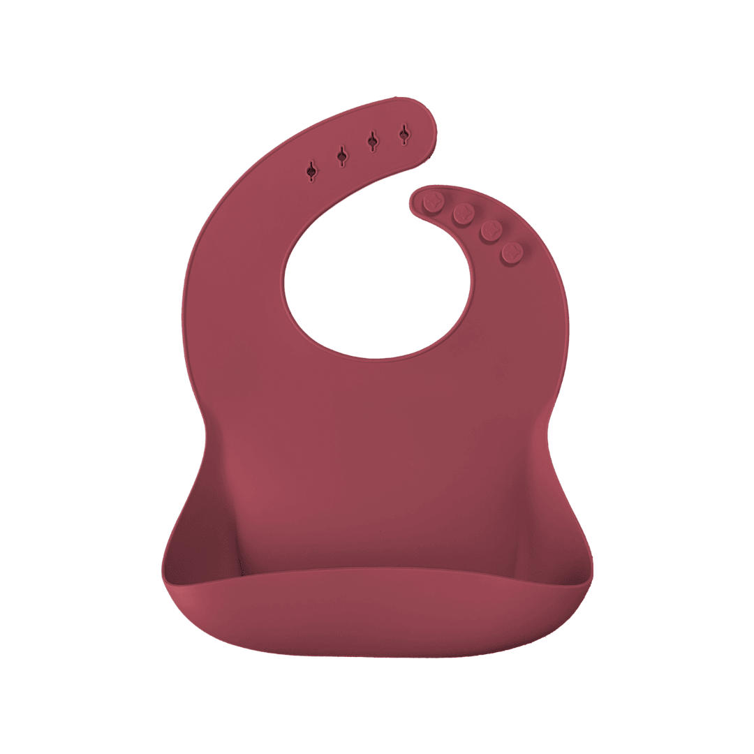 MinikOiOi Basics-Bib / Velvet Rose - MinikOiOi Basics-Bib / Velvet Rose - Velvet Rose - Minikoioi - Melymod