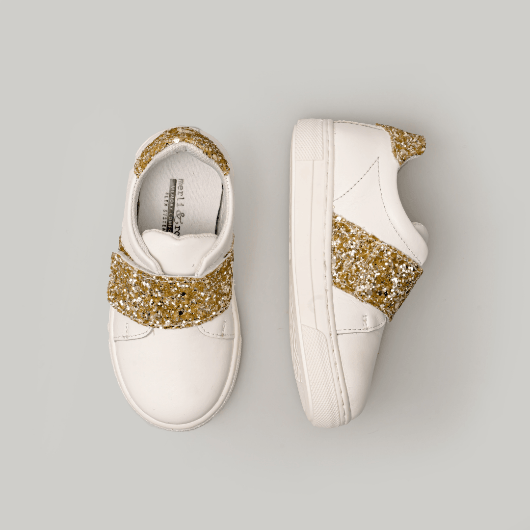 Merli Glare Gold - Girls Sneakers - Merli Glare Gold - Girls Sneakers - 21 - Merli & Rose - Melymod