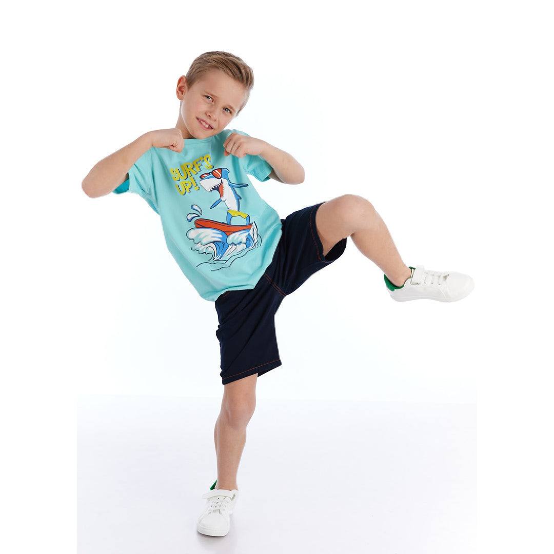 Surf Short & T-shirt Set - Surf Short & T-shirt Set - 5 Years - Mushi - Melymod