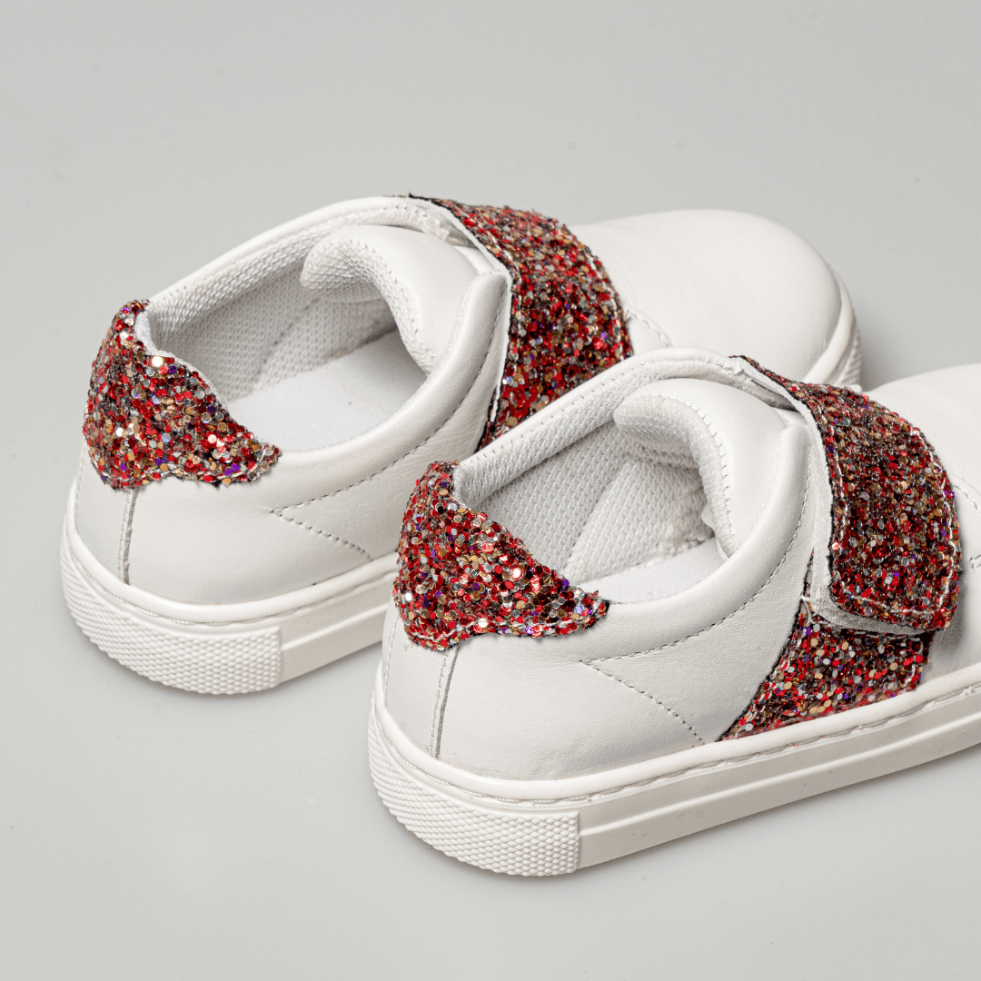 Merli Glare Red - Girls Sneakers - Merli Glare Red - Girls Sneakers - 21 - Merli & Rose - Melymod