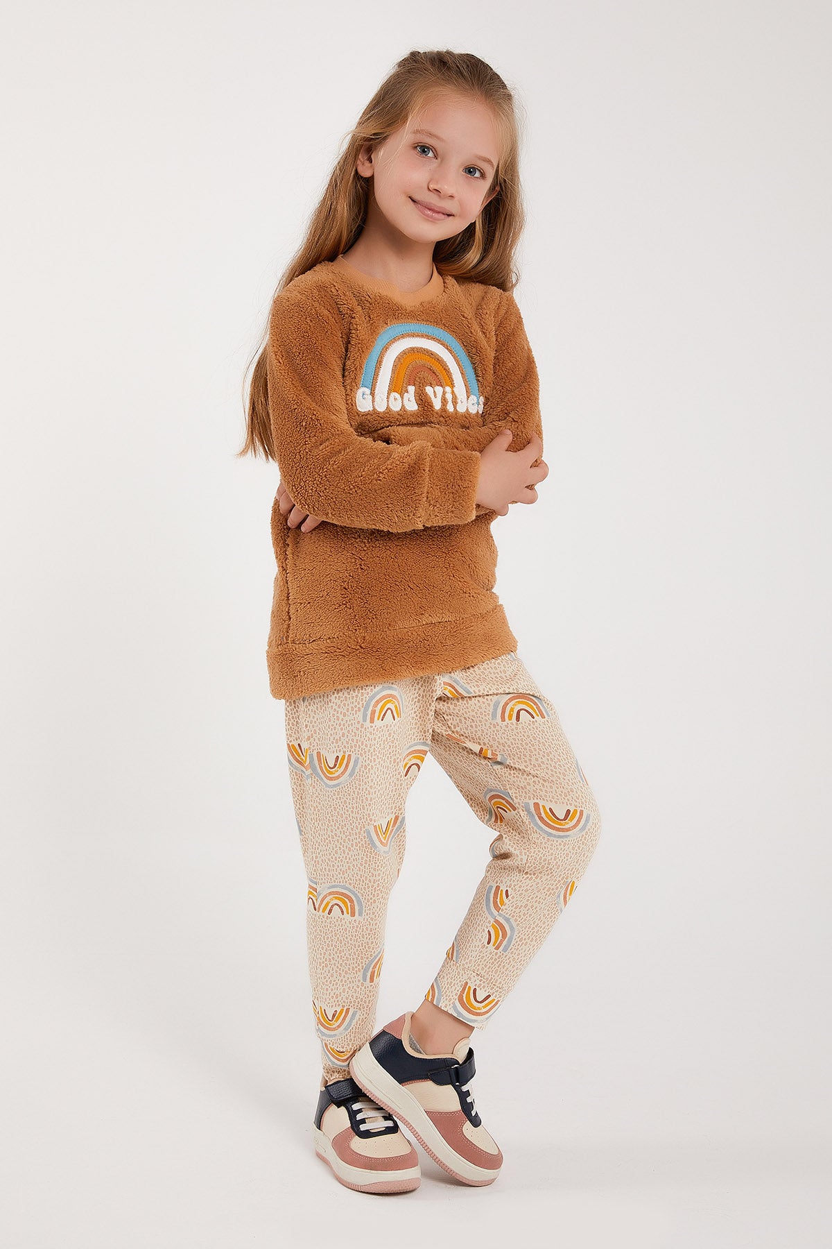 Rainbow Casual Set - Rainbow Casual Set - 2-3 Years - Rolypoly - Melymod