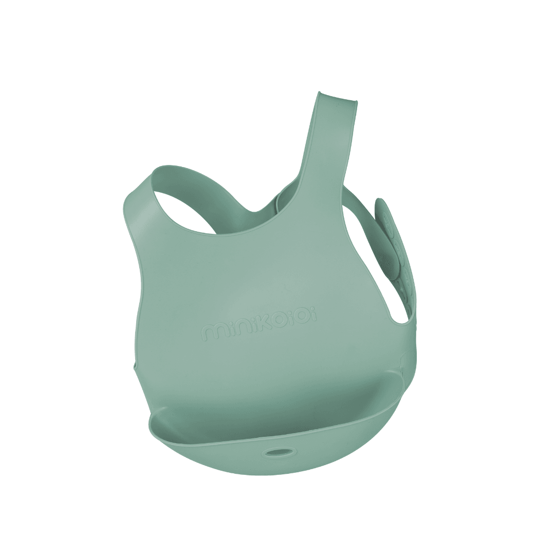 MinikOiOi Flexi Bib - River Green - MinikOiOi Flexi Bib - River Green - River Green - Minikoioi - Melymod