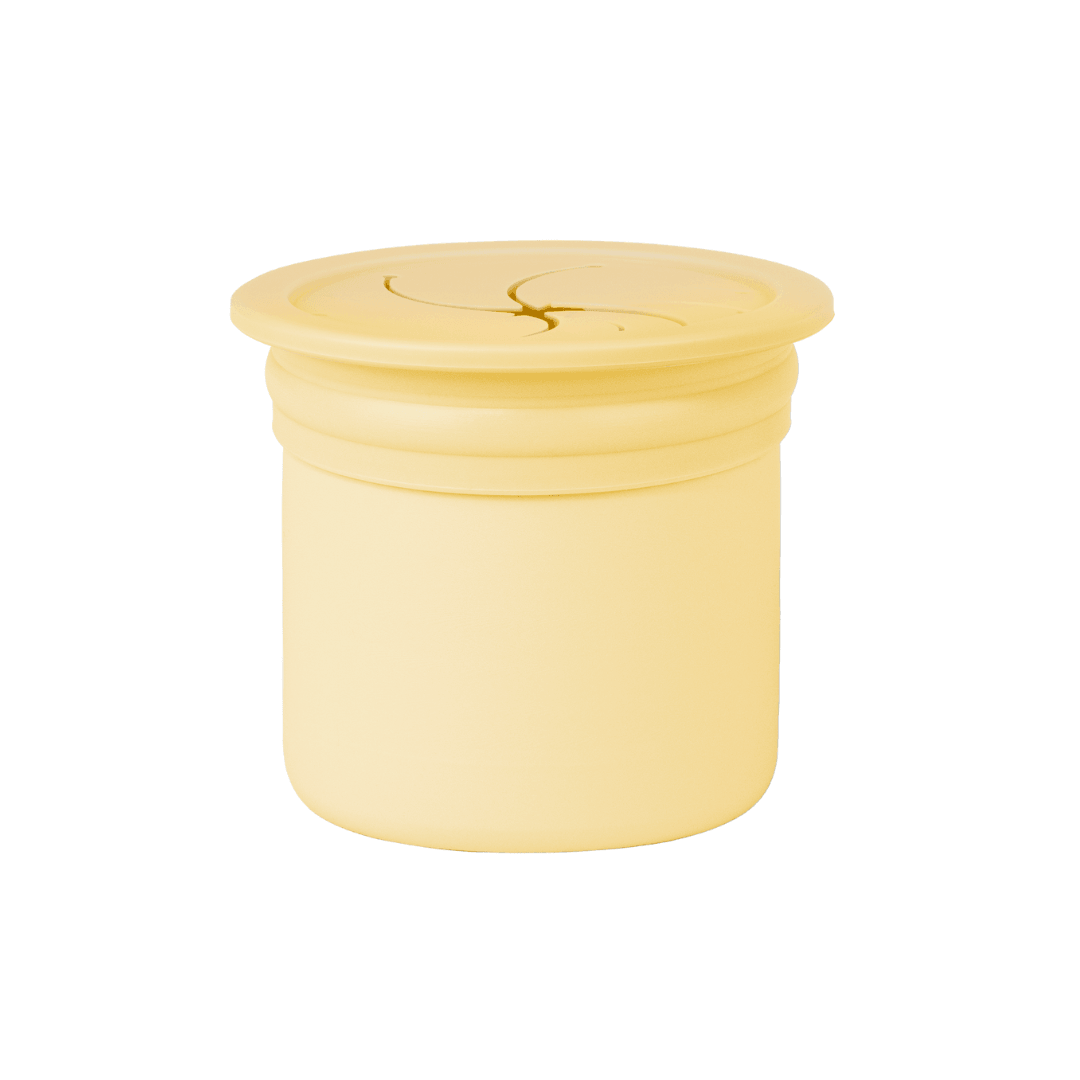 MinikOiOi Sip+Snack - Mellow Yellow / Powder Grey - MinikOiOi Sip+Snack - Mellow Yellow / Powder Grey - Mellow Yellow - Minikoioi - Melymod