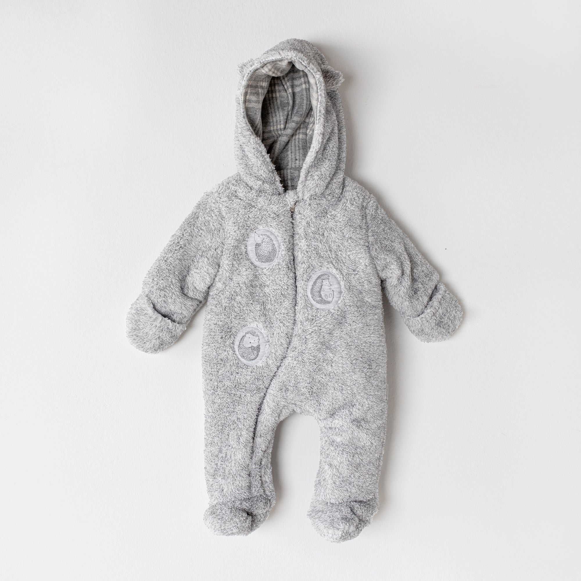 Hedgehog Baby Pramsuit - Hedgehog Baby Pramsuit - 3-6 Months - Andywawa - Melymod