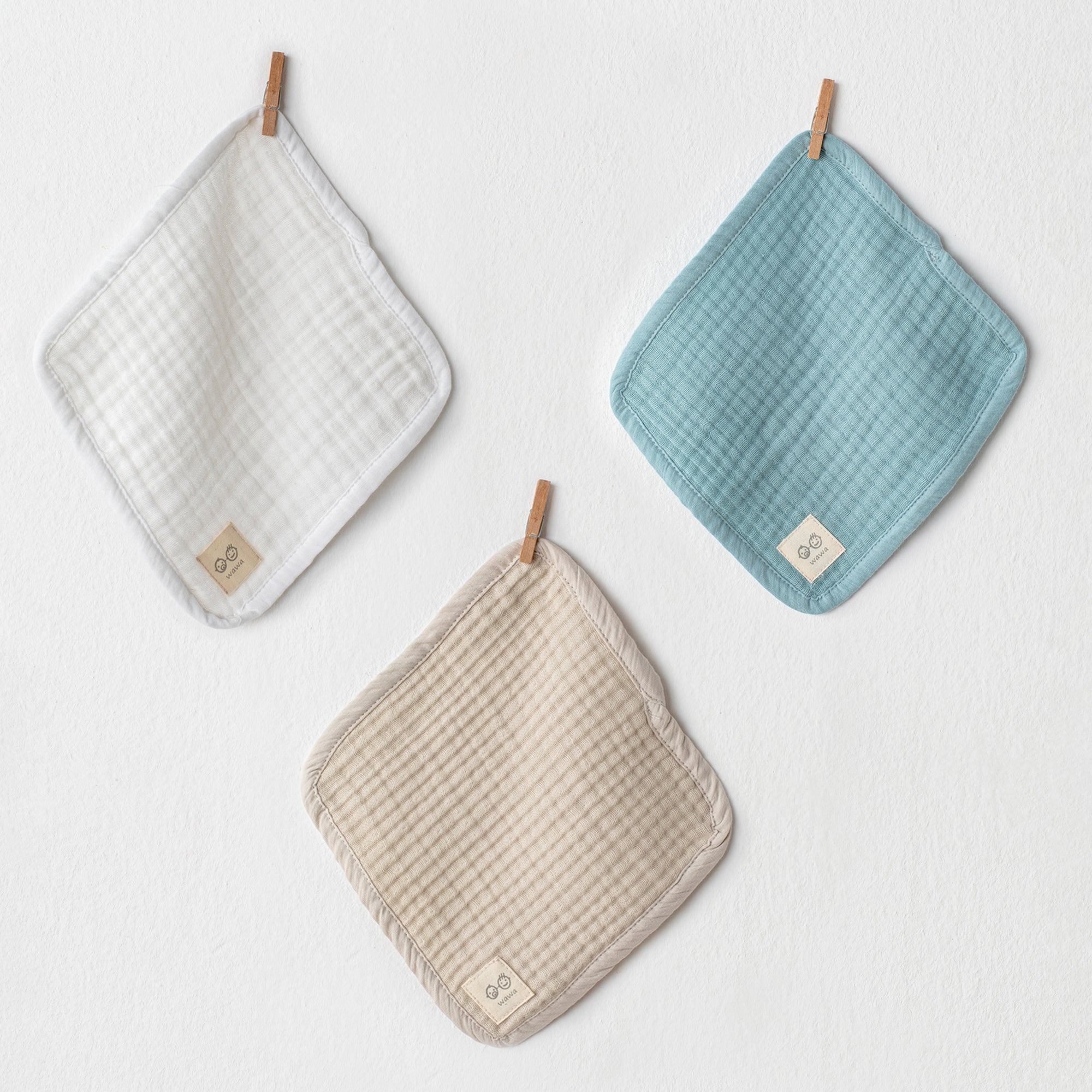 Baby Washcloths - Baby Washcloths - STD - Andywawa - Melymod