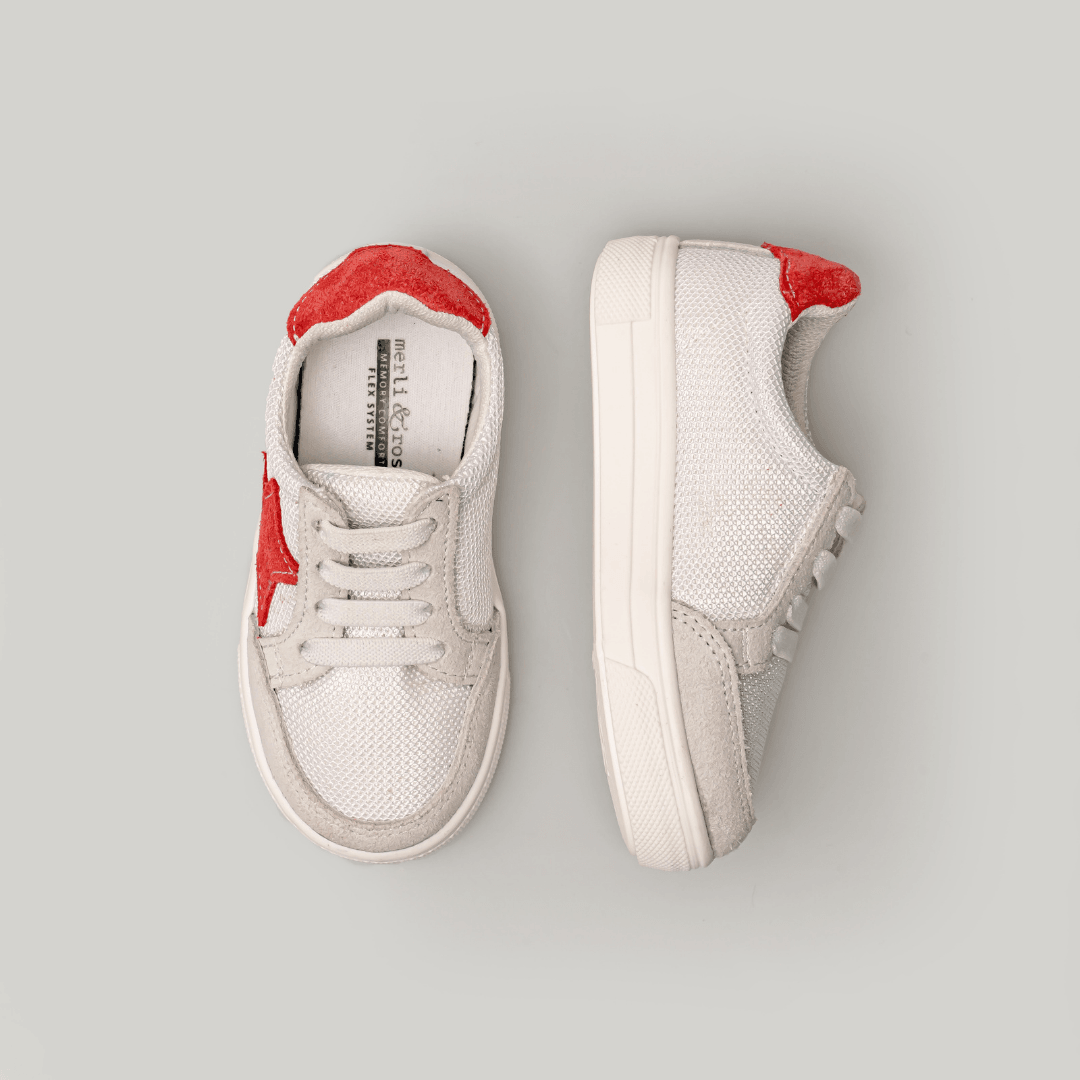 Star - Red Unisex Sneakers - Star - Red Unisex Sneakers - 21 - Merli & Rose - Melymod