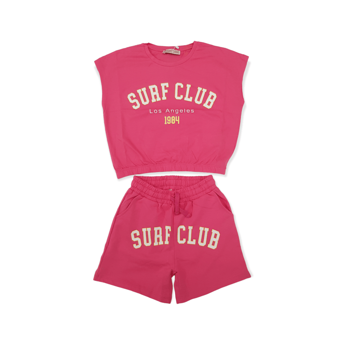 Surf Club Girls Set - Surf Club Girls Set - 9-10 Years - Silversun - Melymod