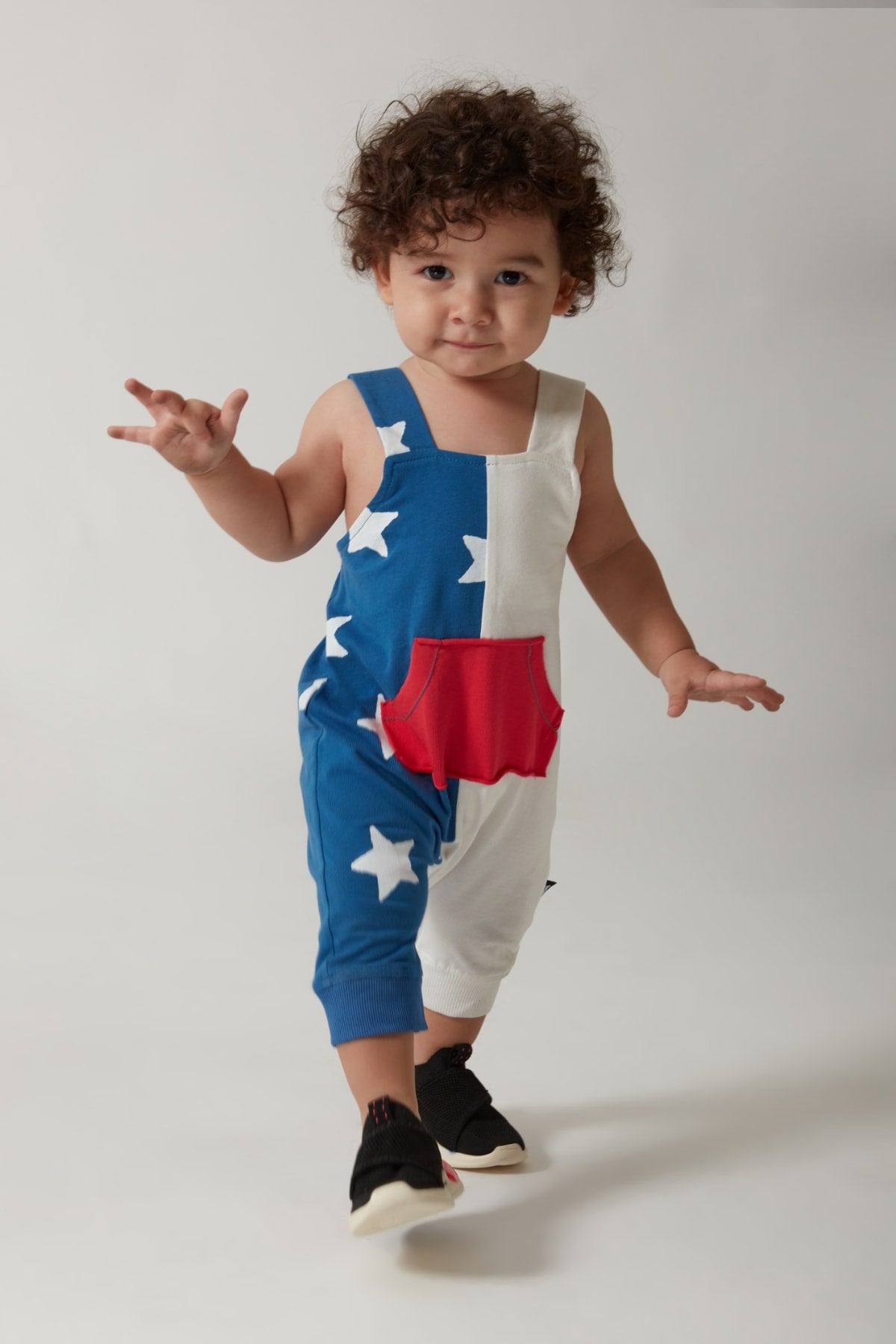 Mono Complex Unisex Jumpsuit - Mono Complex Unisex Jumpsuit - 3-6 Months - Monokido - Melymod