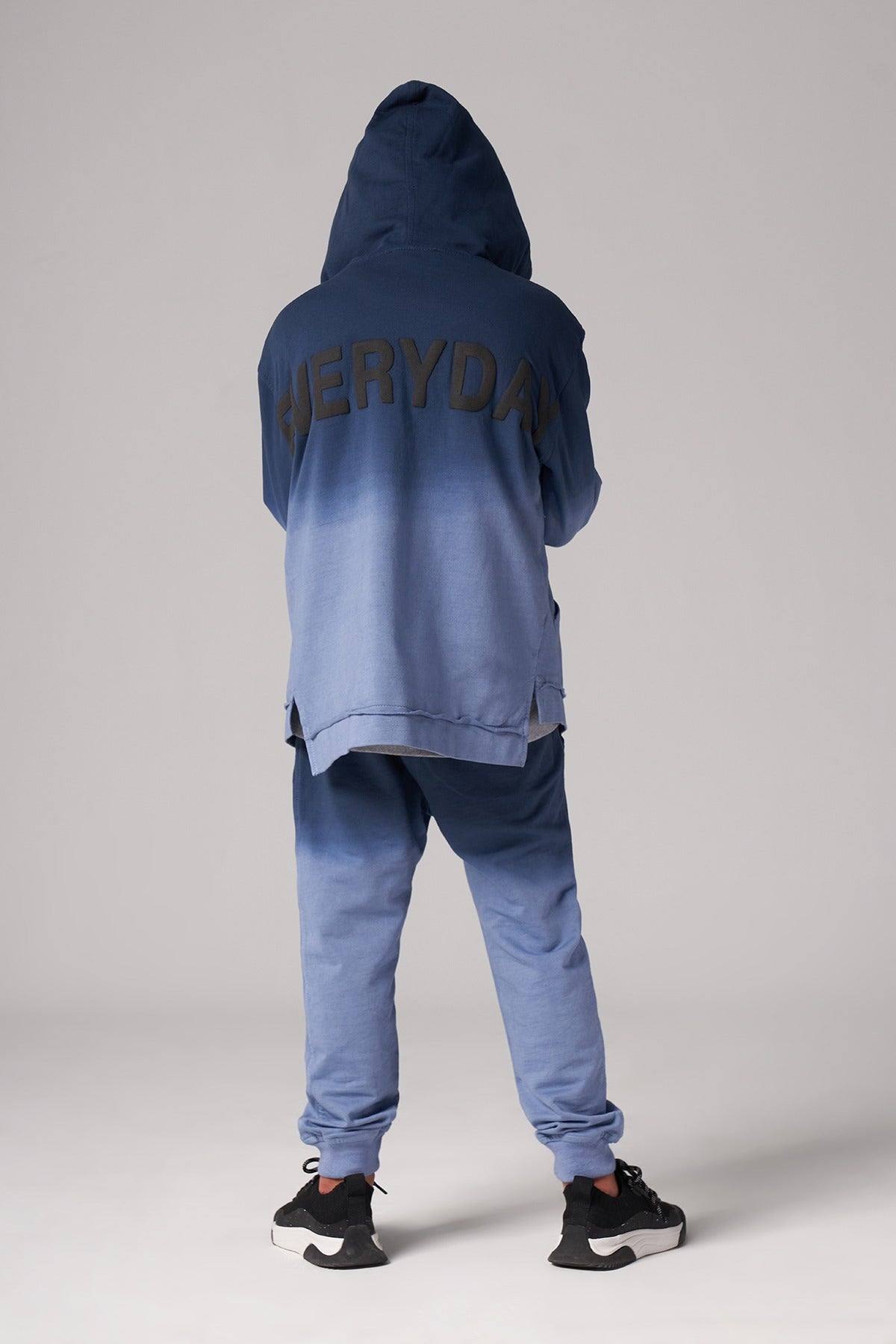 Everyday Blue Zip up Hoodie - Everyday Blue Zip up Hoodie - 3-4 Years - Monokido - Melymod