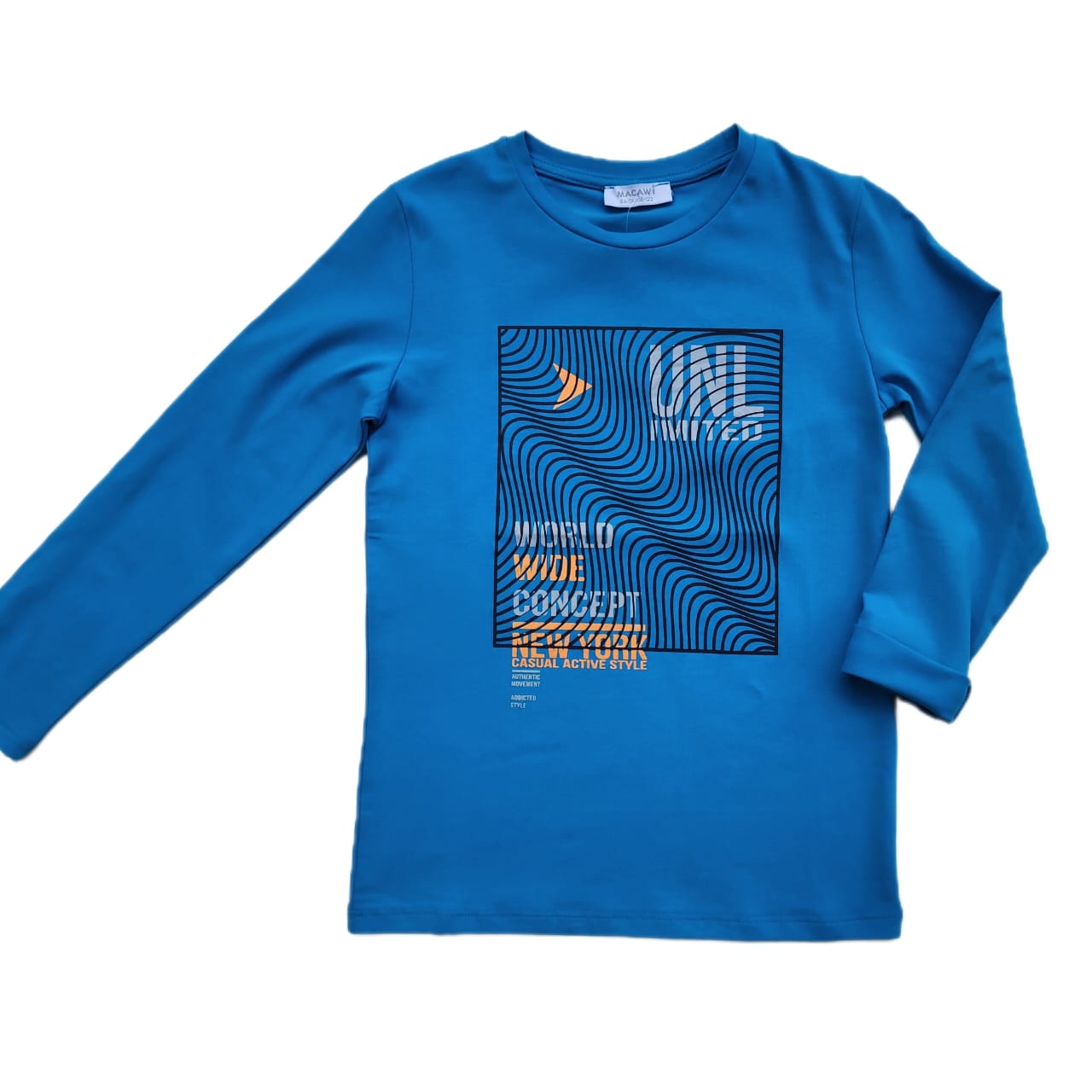 NewYork Unlimited Boys Shirt - NewYork Unlimited Boys Shirt - Light Blue / 6-7 Years - Macawi - Melymod