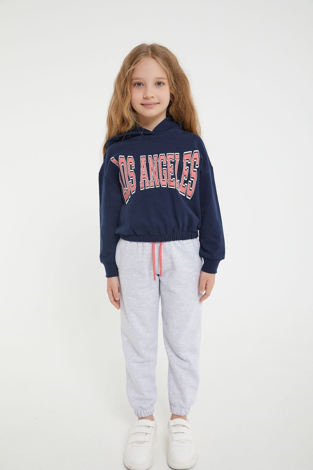 LA Hooded Fleece Tracksuit - LA Hooded Fleece Tracksuit - 2-3 Years - Rolypoly - Melymod