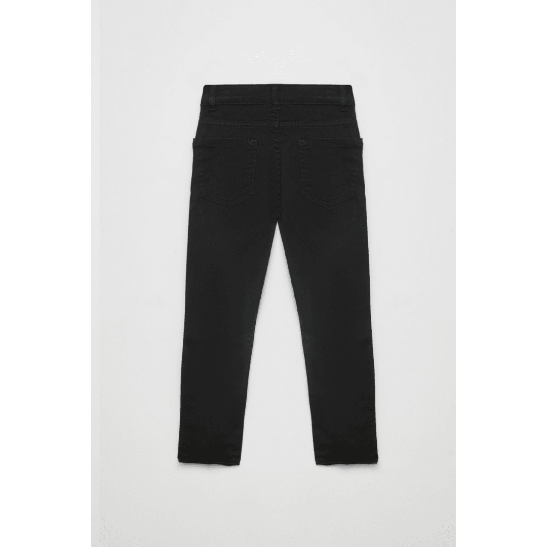 Black Chino Boy Trousers - Black Chino Boy Trousers - 12 Years - BG Baby - Melymod