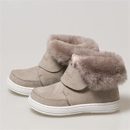 Merli&Rose Nordic Nubuck Shearling Boots | Grey - Merli&Rose Nordic Nubuck Shearling Boots | Grey - 21 EU - Merli & Rose - Melymod