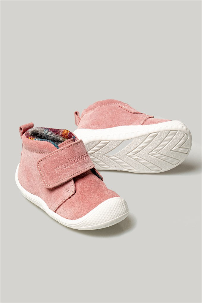Merli&Rose Stride Suede First Step Boots | Pink - Merli&Rose Stride Suede First Step Boots | Pink - 19 EU - Merli & Rose - Melymod