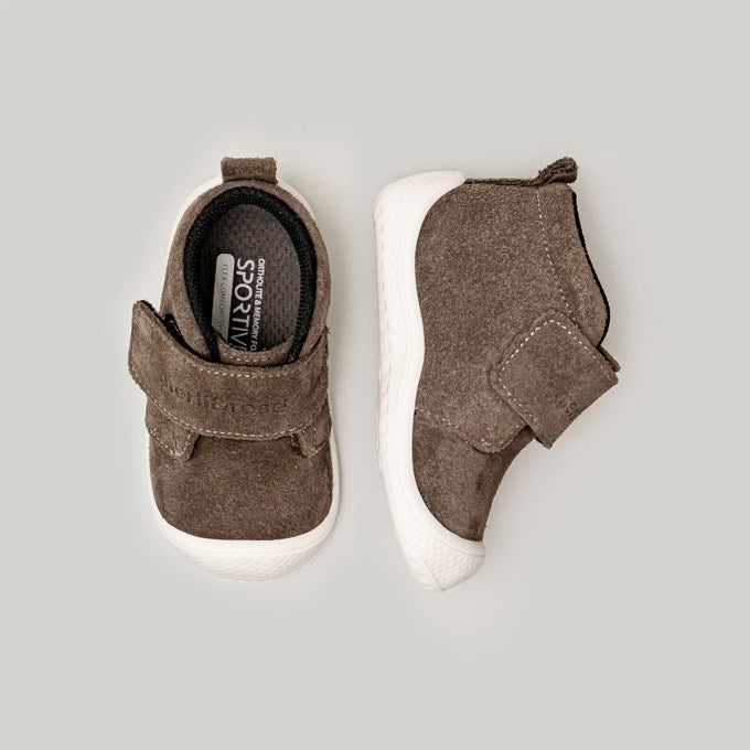 Merli&Rose Stride Suede First Step Boots | Taupe - Merli&Rose Stride Suede First Step Boots | Taupe - 19 EU - Merli & Rose - Melymod