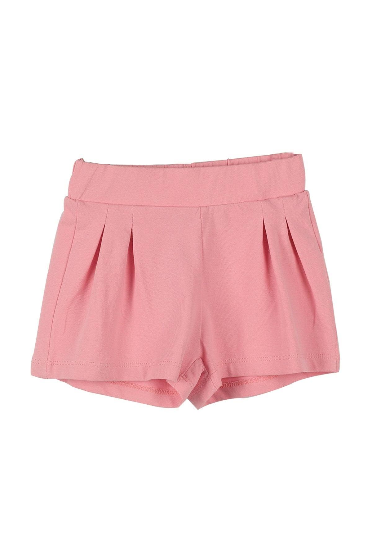 Baby Pink Girls Shorts - Baby Pink Girls Shorts - 2 Years - Silversun - Melymod