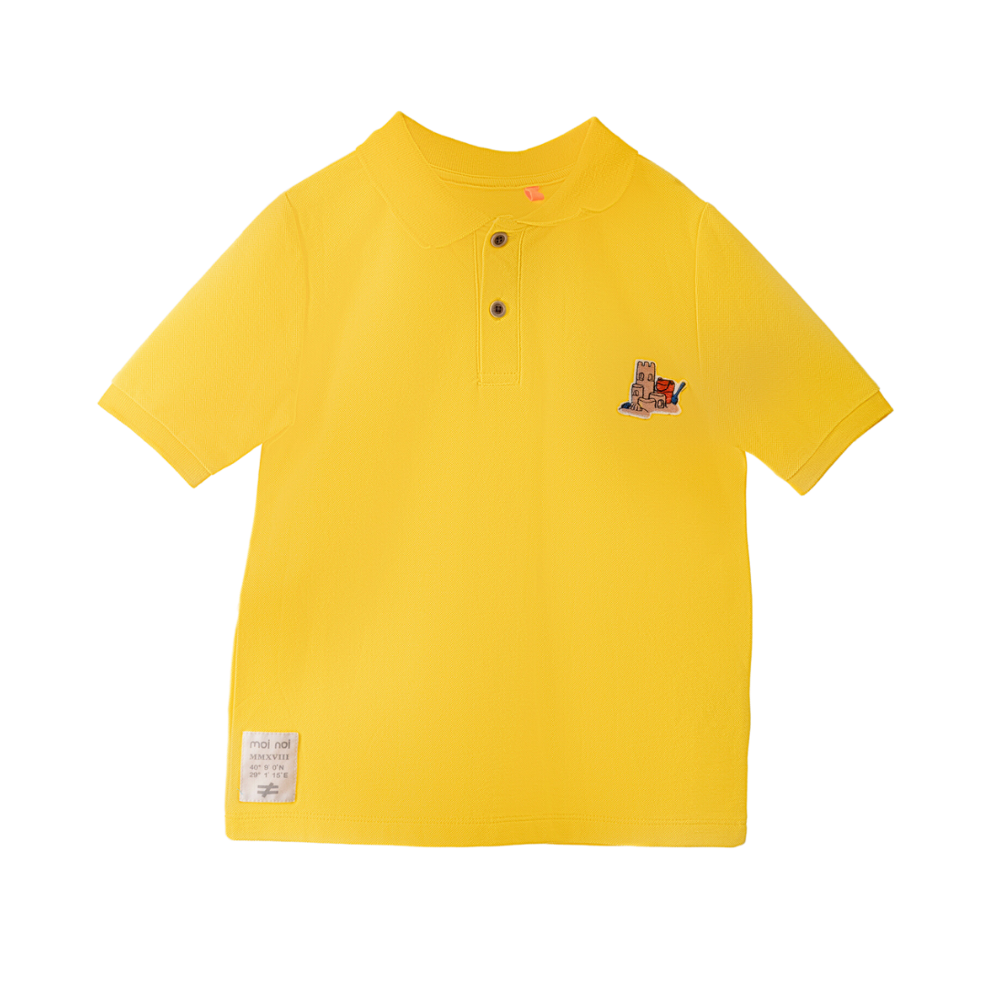 Moi Noi Originals Yellow Polo Shirt