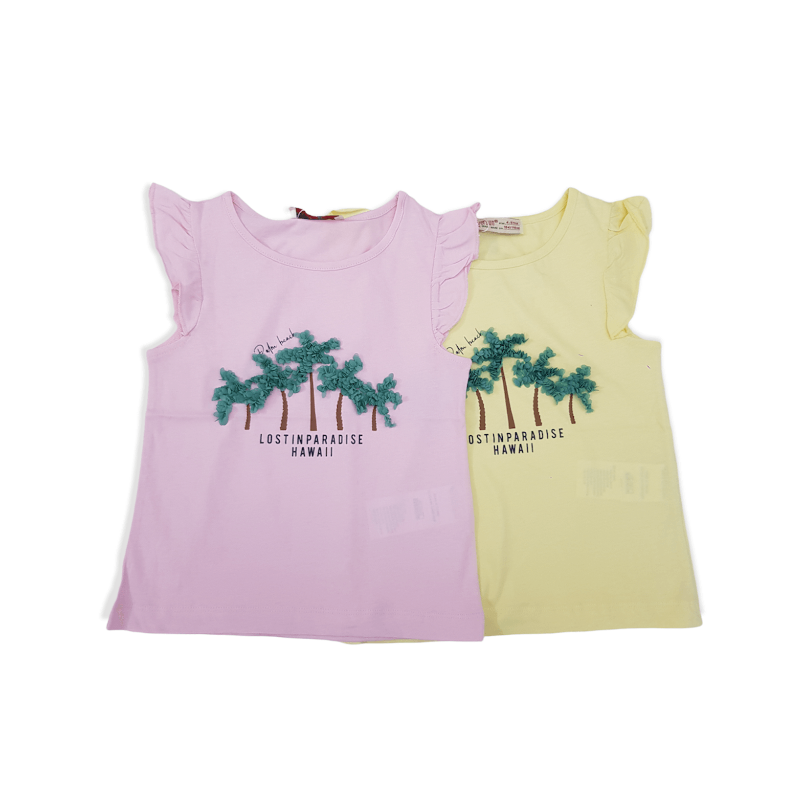 Lost in Paradise Girls T-shirt - Lost in Paradise Girls T-shirt - 2-3 Years / Pink - Silversun - Melymod