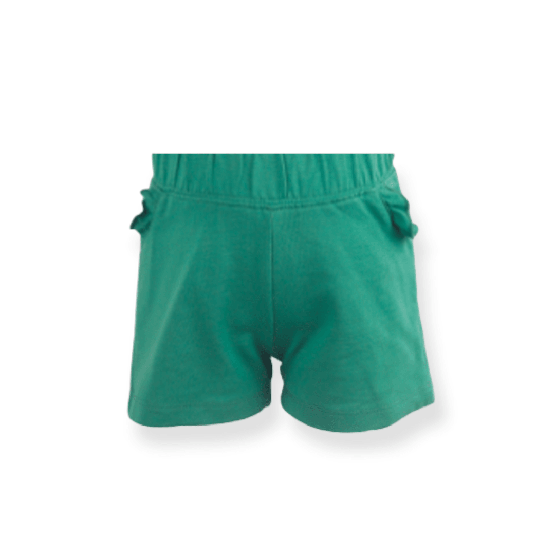 Green Girls' Shorts - Green Girls' Shorts - 2-3 Years - Silversun - Melymod