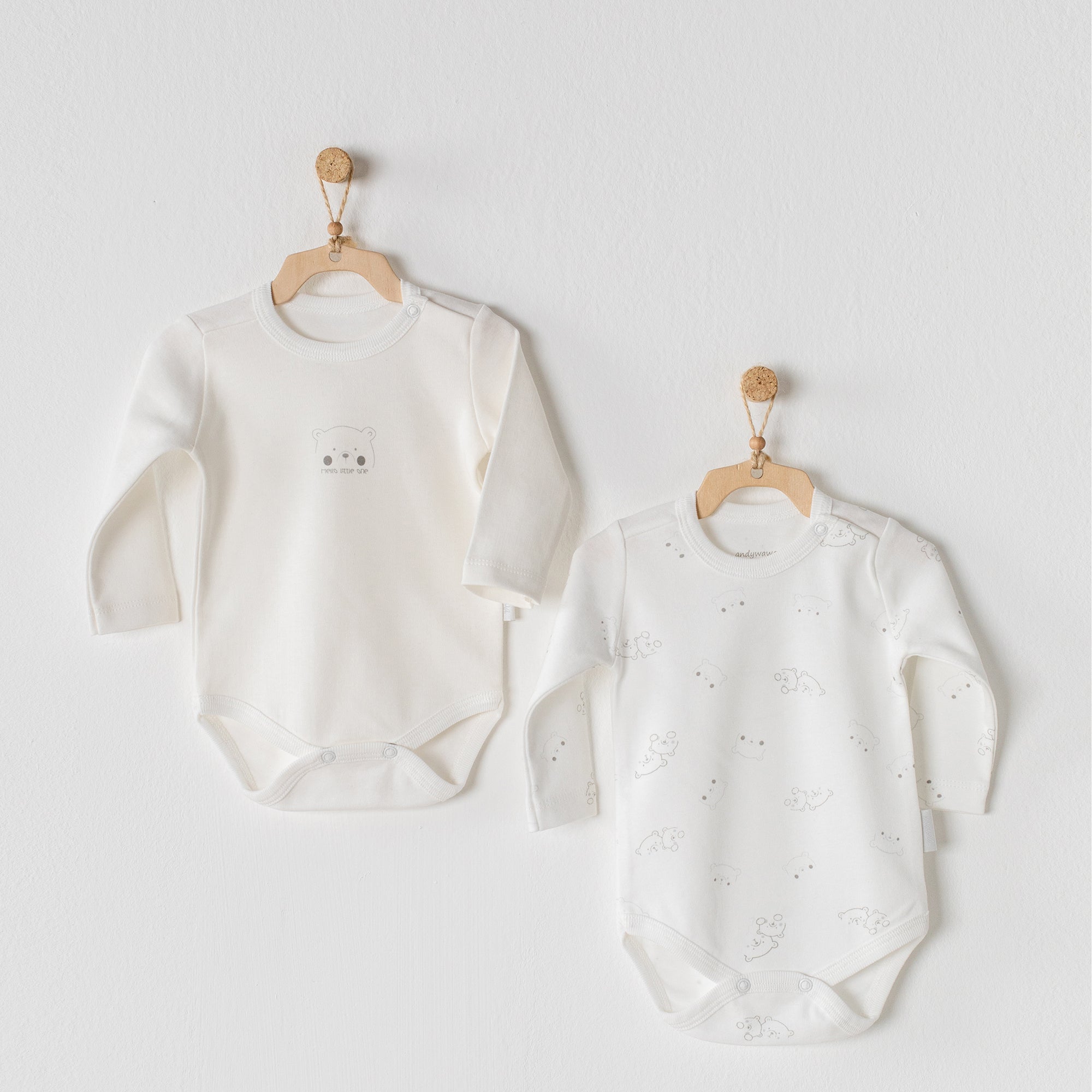Hello Little One Bodysuits - Hello Little One Bodysuits - 0-1 Months - Andywawa - Melymod