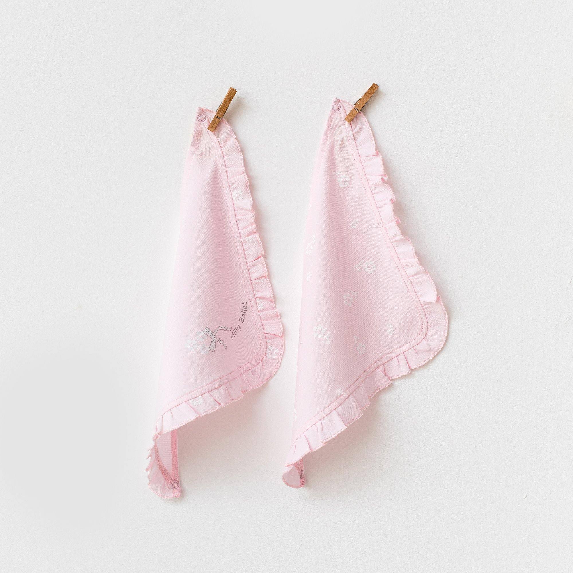 Milly Ballet - 2 Pieces Bibs Set - Milly Ballet - 2 Pieces Bibs Set - Default Title - Andywawa - Melymod