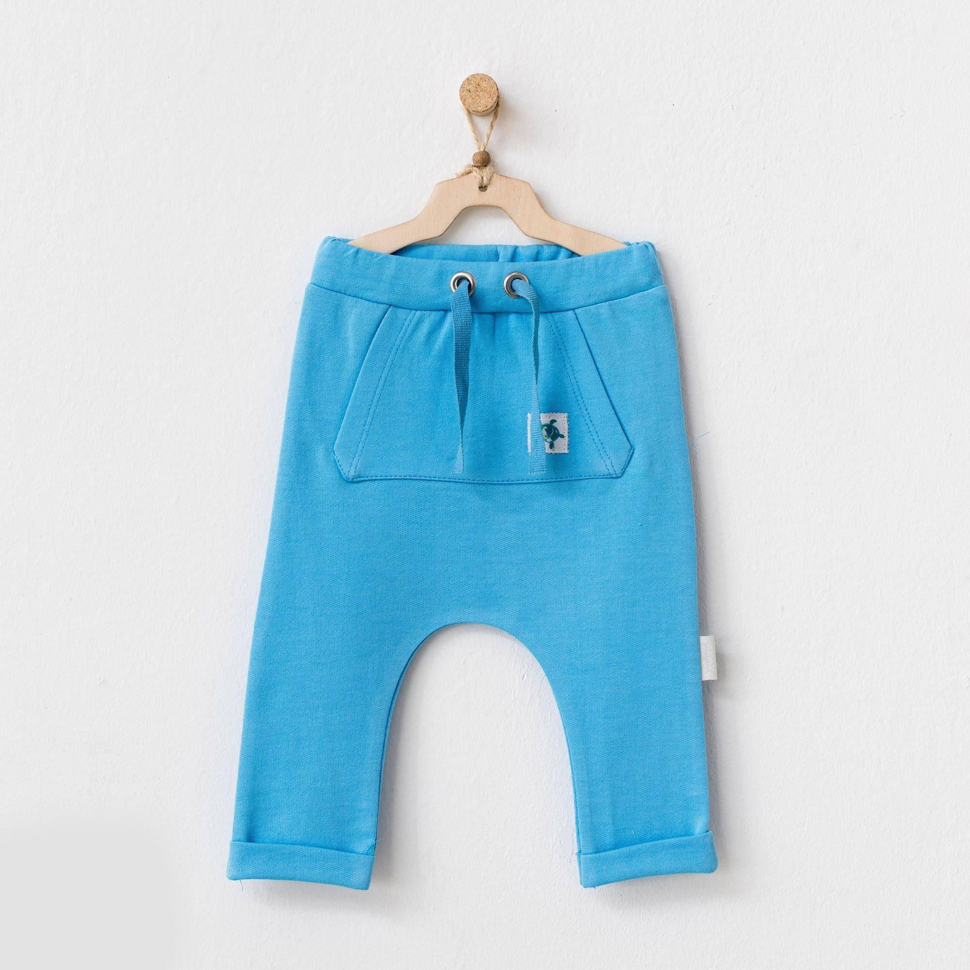 Play Time - Cotton Pant - Play Time - Cotton Pant - 1-3 Months / Navy - Andywawa - Melymod