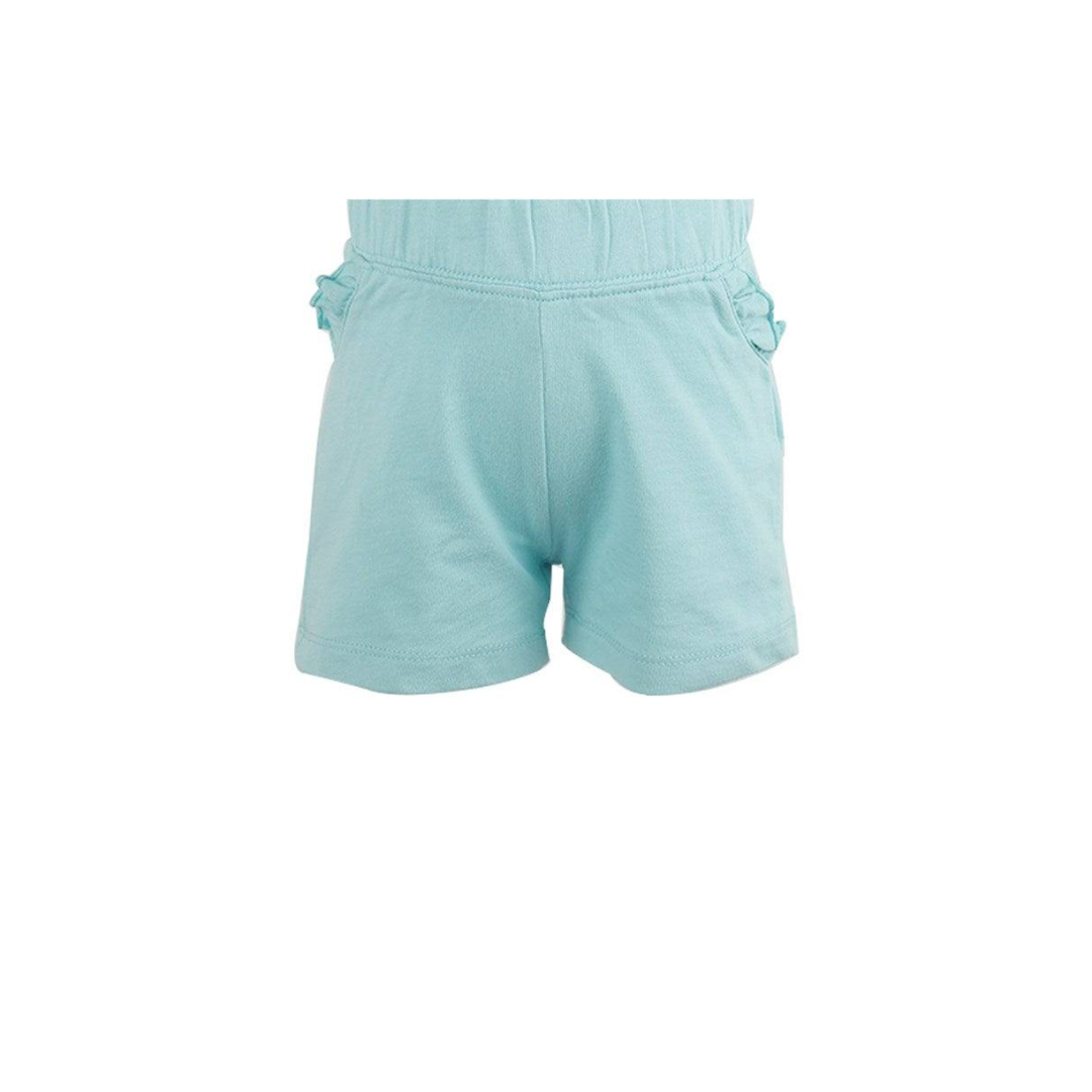 Baby Blue Girls Shorts - Baby Blue Girls Shorts - 2-3 Years - Silversun - Melymod