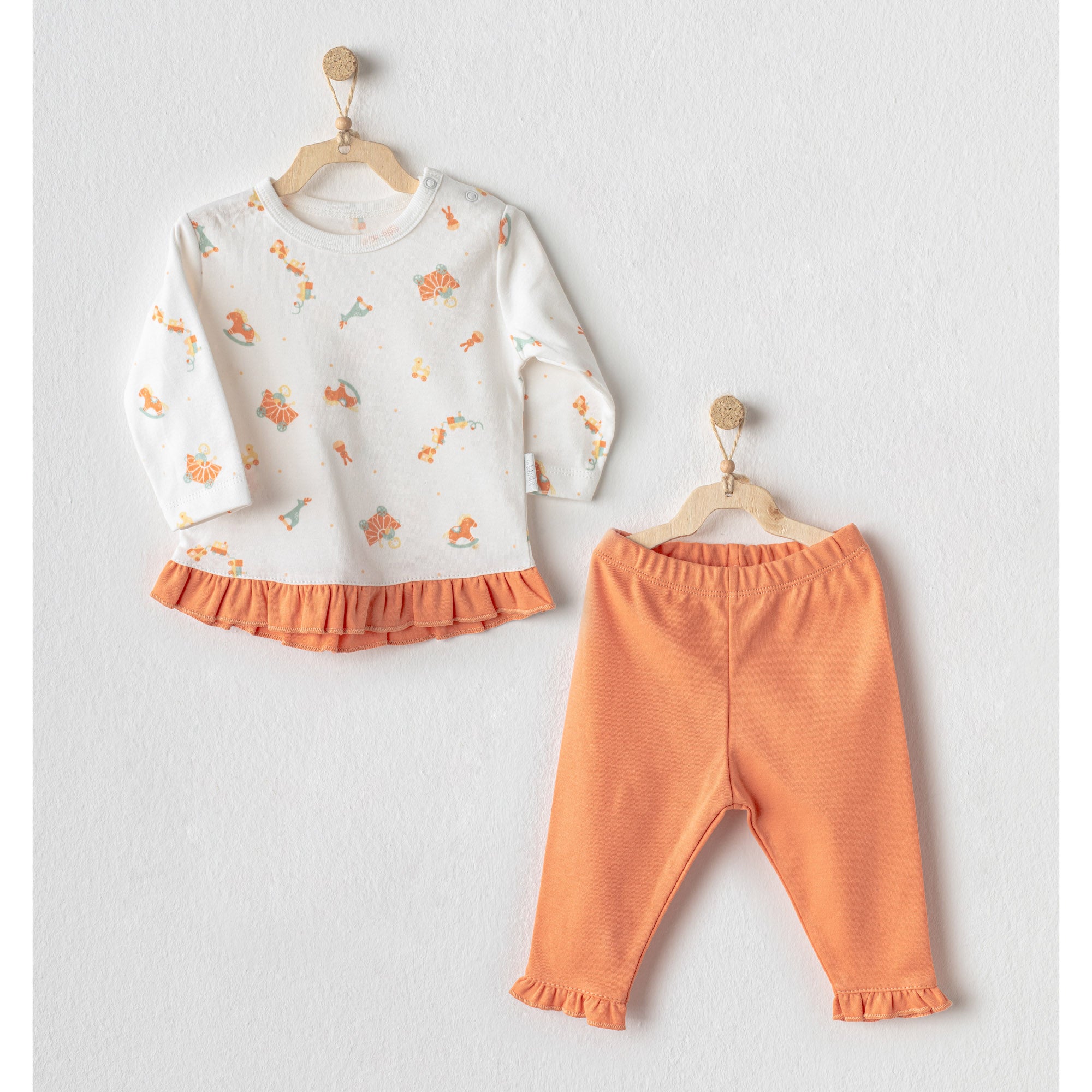 Cute Playmate Cotton Comfy Set - Cute Playmate Cotton Comfy Set - 1-3 Months - Andywawa - Melymod