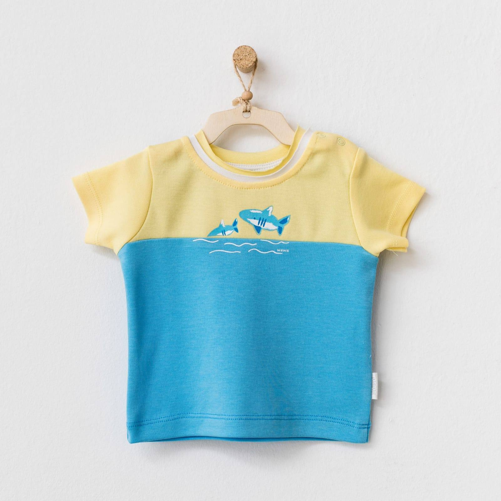 Playtime Cotton T-shirt - Playtime Cotton T-shirt - 1-3 Months - Andywawa - Melymod