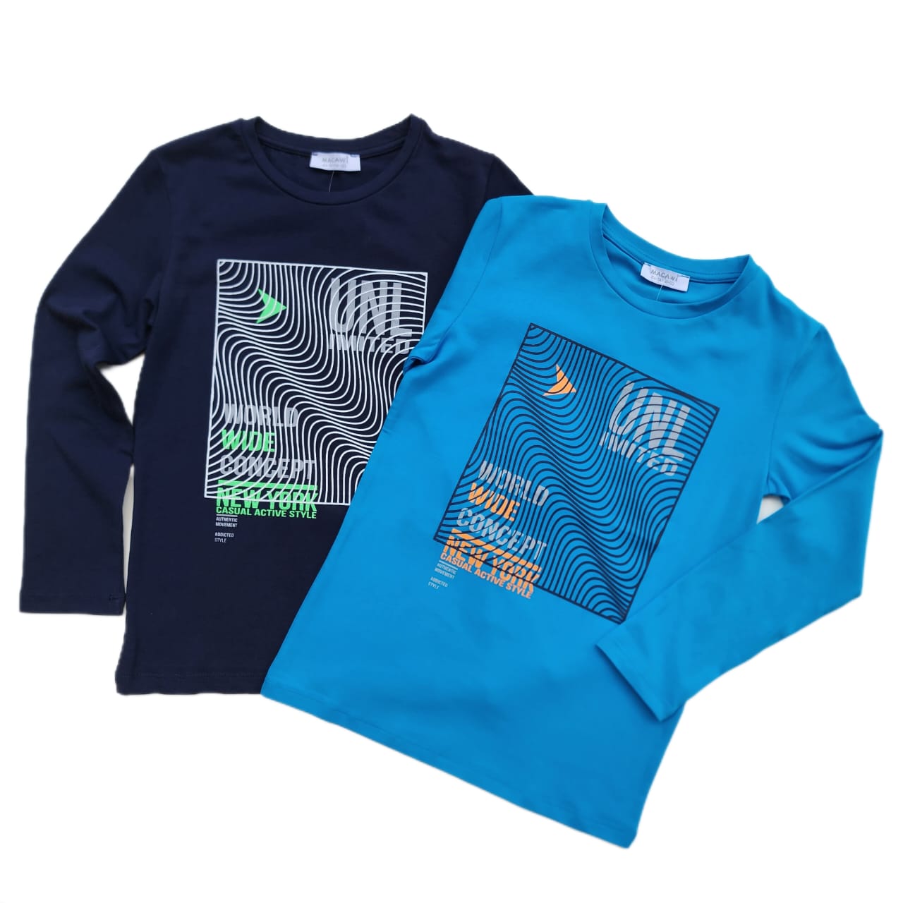 NewYork Unlimited Boys Shirt - NewYork Unlimited Boys Shirt - Light Blue / 6-7 Years - Macawi - Melymod