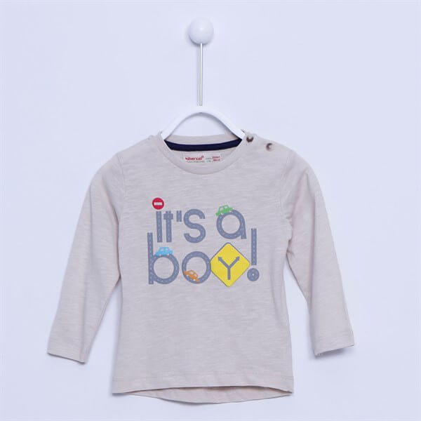 It's a Boy Shirt - It's a Boy Shirt - 9-12 Months - Silversun - Melymod
